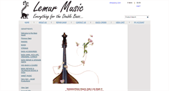 Desktop Screenshot of lemurmusic.com